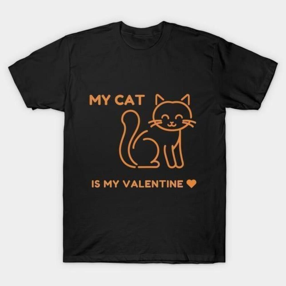 My Cat Is My Valentines Day Tshirt